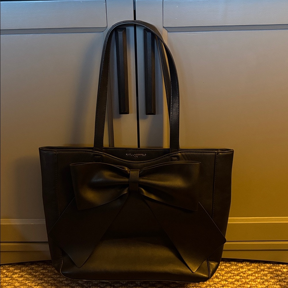 Karl Lagerfeld Paris large Bow Tote
